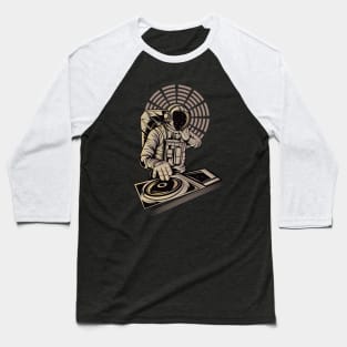 DJ astronaut mixing music Baseball T-Shirt